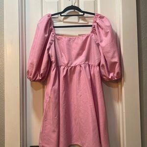SHEIN pink dress